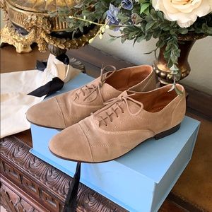 Real suede leather LANVIN shoes